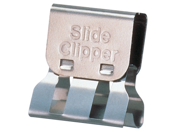 オート スライドクリッパー Lシルバー(50個入) SLC-2500L 1パック(ご注文単位1パック)【直送品】