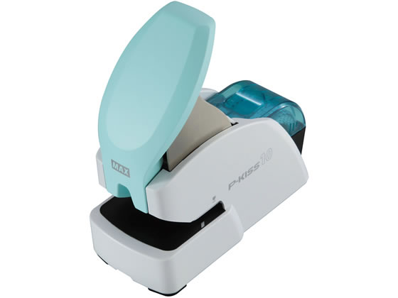 マックス 紙針ホッチキス P-KISS10抗菌モデル PH-10DS AB PH90008 1台(ご注文単位1台)【直送品】