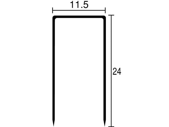 コクヨ ステープル 23／24号(24mm足) 600本 SL-35 1箱（ご注文単位1箱)【直送品】