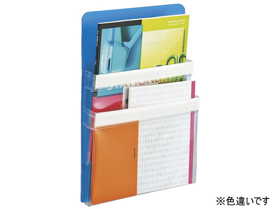 コクヨ マグネットポケット〈K2〉 A4 2段タイプ 白 K2マク-MPWA4W 1個(ご注文単位1個)【直送品】