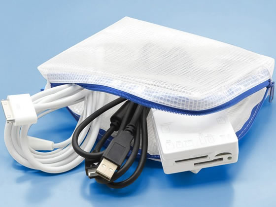 マグエックス メッシュケースマチあり A6 MMCL-A6 1個(ご注文単位1個)【直送品】