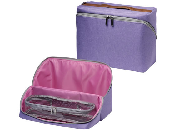 ソニック リビガクぐるっと開く勉強バッグ バイオレット LV-2130-V 1個(ご注文単位1個)【直送品】