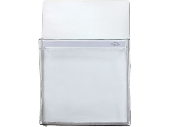 セキセイ Pocket Mag ポケマグ A4サイズ ホワイト PM-2745-70 1個（ご注文単位1個)【直送品】