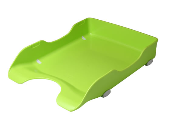 ソニック デスクトレー 緑 DA-245-G 1個(ご注文単位1個)【直送品】