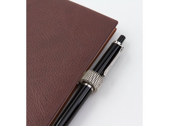 ミドリ ミニクリップペンホルダー シルバー 82220006 1個(ご注文単位1個)【直送品】