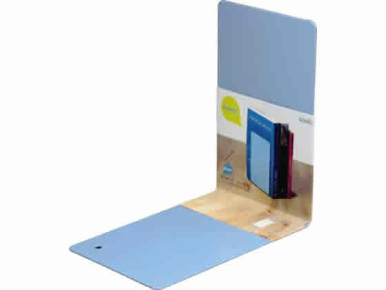 ソニック リビガク 本立て 教科書サイズ ブルー LV-3220-B 1個（ご注文単位1個)【直送品】