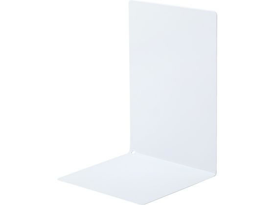 ソニック ブックエンド マグネット付 L型 大 1枚 白 DA-4207-W 1個（ご注文単位1個)【直送品】