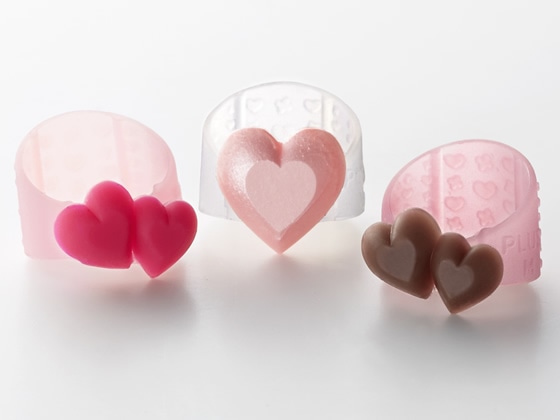 プラス メクリッコSweet ハート1 Sサイズ 3個入 KM-301SA-3 35-905 1パック(ご注文単位1パック)【直送品】