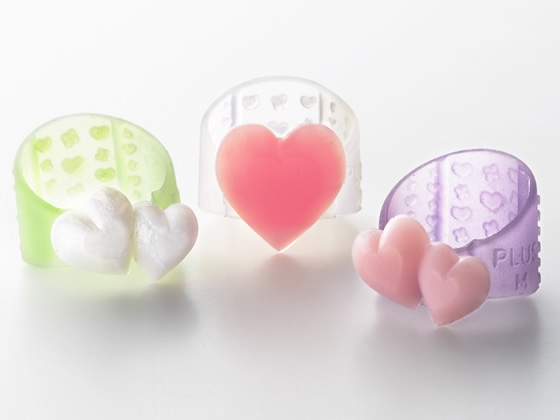 プラス メクリッコSweet ハート2 Sサイズ 3個入 KM-301SA-3 35-906 1パック(ご注文単位1パック)【直送品】