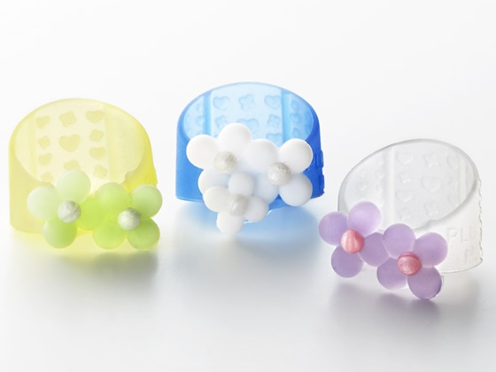 プラス メクリッコSweet フラワー1 Sサイズ 3個 KM-301SB-3 35-911 1パック(ご注文単位1パック)【直送品】