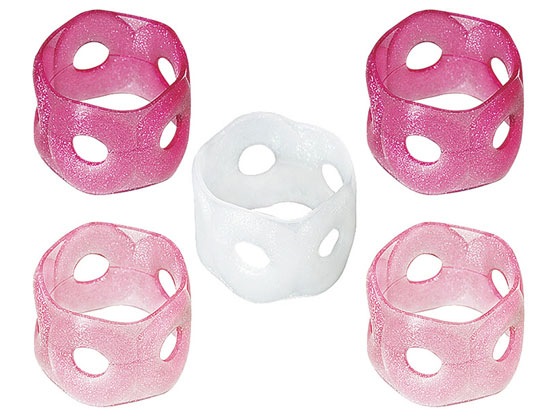 コクヨ リング型紙めくり メクリン(パールカラー)S パールピンク メク-P20P 1パック(ご注文単位1パック)【直送品】