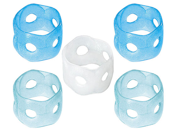 コクヨ リング型紙めくり メクリン(パールカラー)L パールブルー メク-P22B 1パック(ご注文単位1パック)【直送品】