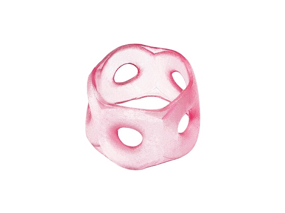 コクヨ リング型紙めくり メクリン M 透明ピンク 5個 メク-21TP 1パック(ご注文単位1パック)【直送品】