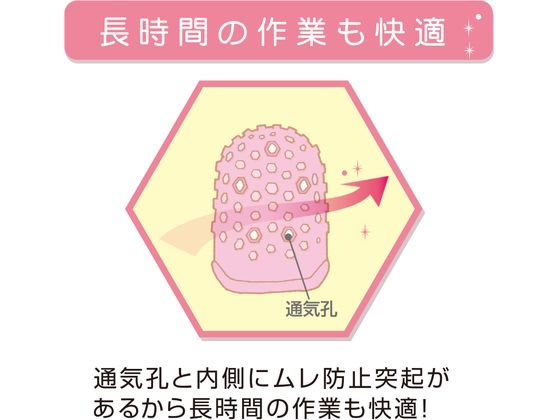 プラス メクリッコ ハニカム 指先美人(ラメ入り) M KM-502H 44-256 1パック（ご注文単位1パック)【直送品】