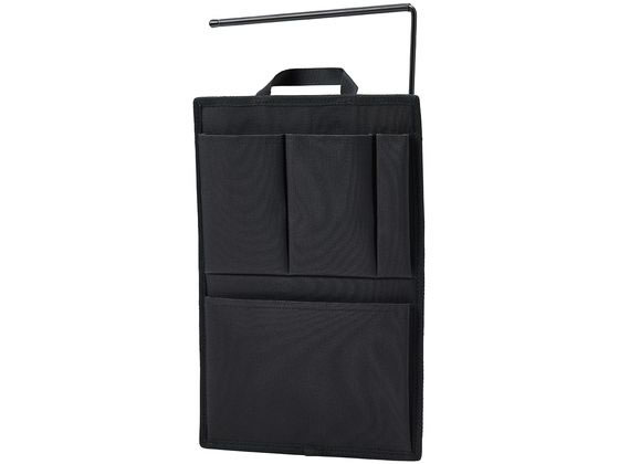 キングジム ハングオーガナイザー タテ 黒 HOZ100クロ 1個(ご注文単位1個)【直送品】