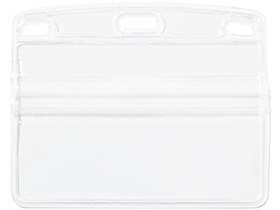 オープン工業 名札用ケース ソフトIDカード 10枚 NX-111 1パック(ご注文単位1パック)【直送品】