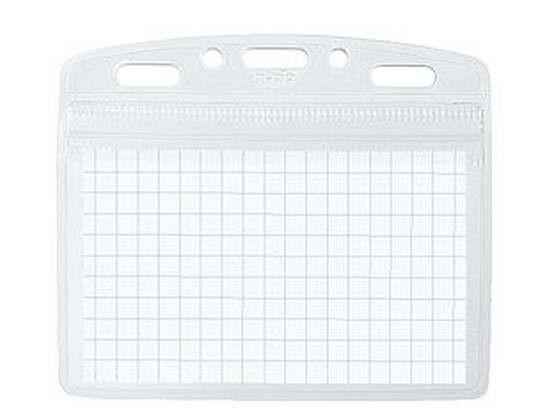 コクヨ 防水名札ケース名刺・IDカード用密閉チャック式 ナフ-BC180 1個(ご注文単位1個)【直送品】