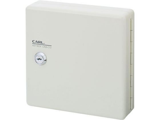 カール事務器 キーボックス コンパクトタイプ 収納数10個 CKB-C10-I 1台(ご注文単位1台)【直送品】