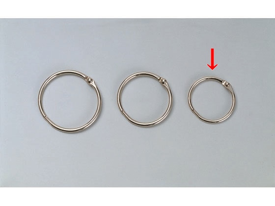 コクヨ カードリング2号 内径30mm 100個 リン-102 1箱(ご注文単位1箱)【直送品】