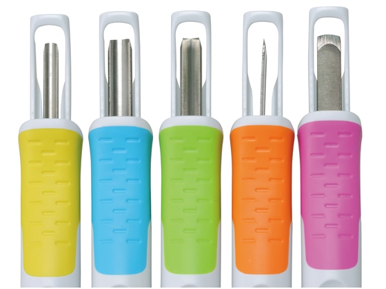 サクラクレパス グリップ彫刻刀SA EHTS-5A 1セット(ご注文単位1セット)【直送品】