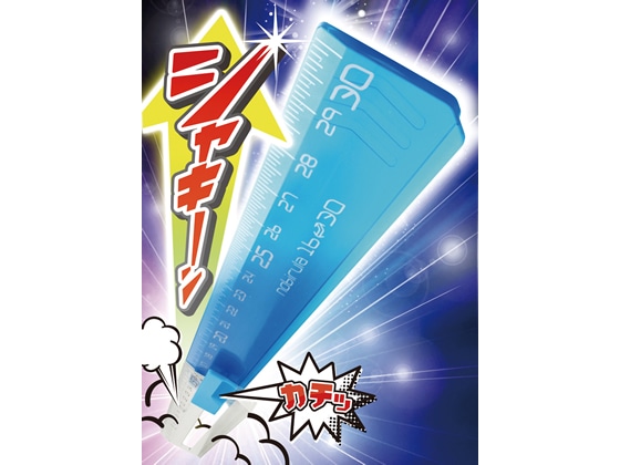 ソニック ノビルラ 16⇔30 直線定規 クリアブルー SK-499-CB 1個(ご注文単位1個)【直送品】