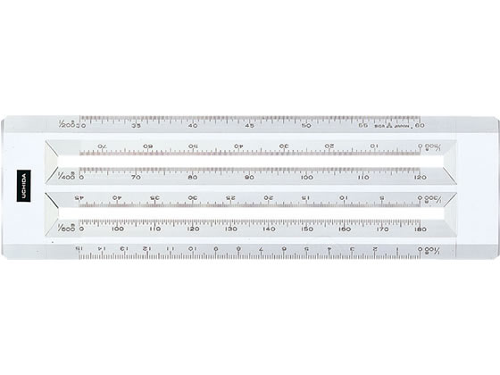 ウチダ ヘキサスケール15cm型 1-882-0115 1個(ご注文単位1個)【直送品】