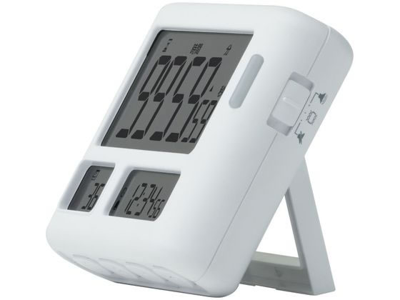 ソニック トキ・サポ めざせ合格カウントダウン タイマー 100時間 ホワイト 1個（ご注文単位1個)【直送品】