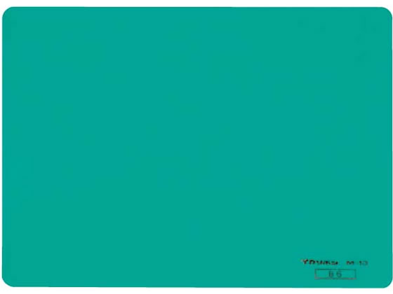 西敬 B6下敷 緑透明 塩ビ M-13G 1枚(ご注文単位1枚)【直送品】