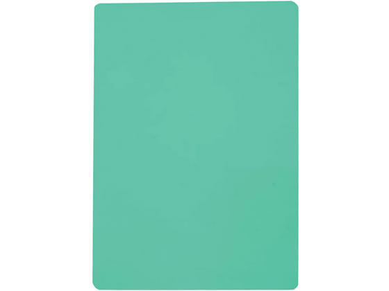 西敬 A5下敷 塩ビ(PVC) 緑透明 M-53G 1枚(ご注文単位1枚)【直送品】