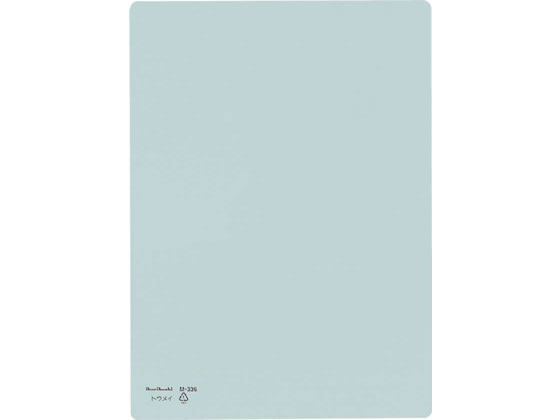 西敬 B5下敷 透明 M-336 1枚(ご注文単位1枚)【直送品】