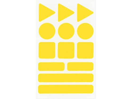 ヤマト リフレクターシール イエロー 13片 REF-YEL 1シート(ご注文単位1シート)【直送品】