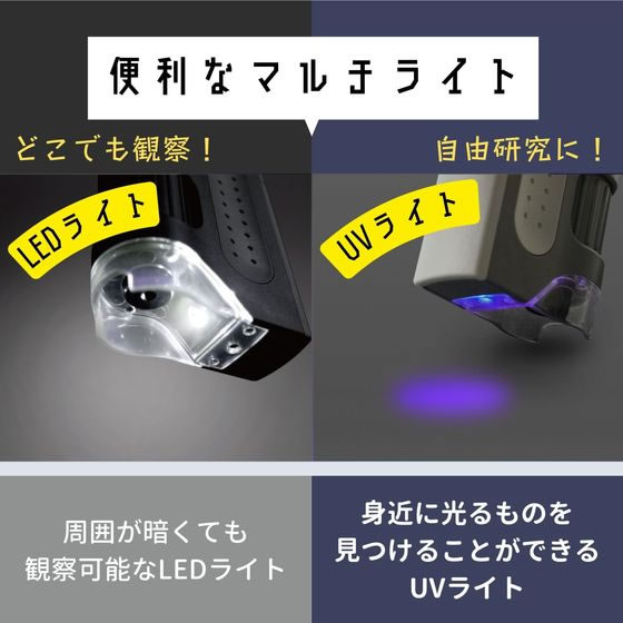 レイメイ藤井 ハンディ 顕微鏡 ZOOM オレンジ RXT1143D 1個(ご注文単位1個)【直送品】
