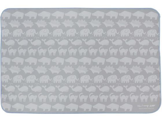 クツワ HI!MY ZOO 給食ナフキン モノトーン HZ013B 1個（ご注文単位1個)【直送品】