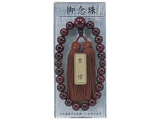 マルアイ 男性用数珠 ジユ-11 1本（ご注文単位1本)【直送品】