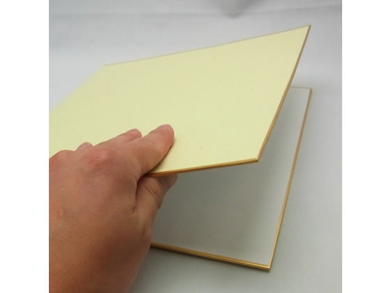 マルアイ 2ツ折り色紙 奉書 シキシー50W 1枚（ご注文単位1枚)【直送品】