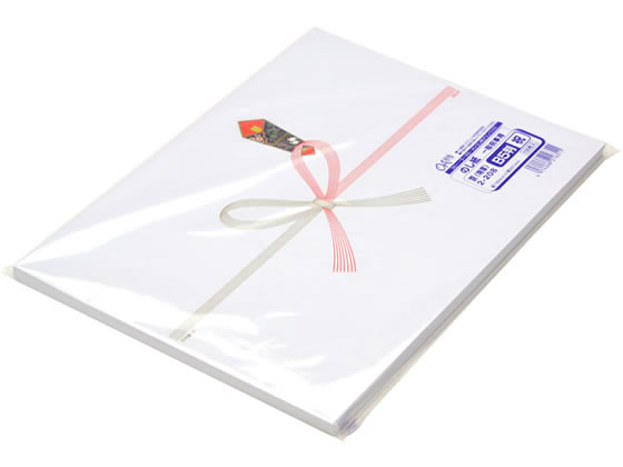 タカ印 のし紙 京印 祝 B5判 100枚×5冊 2-208 1セット（ご注文単位1セット)【直送品】