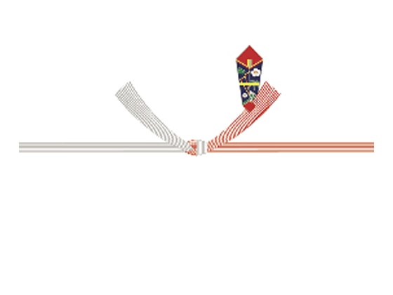 タカ印 のし紙京印 十本結切 豆判8号 100枚 2-718 1冊(ご注文単位1冊)【直送品】