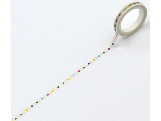 ワールドクラフト キラキラマスキングテープ Dot 5mm×5m KRMT5-011 1巻