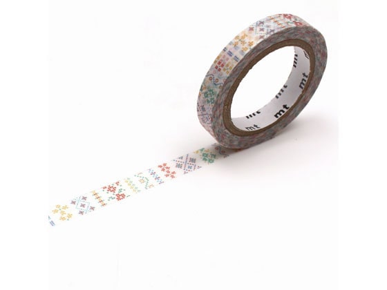 カモ井 mt ex 刺繍ライン 7mm×7m MTEX1P184 1巻(ご注文単位1巻)【直送品】