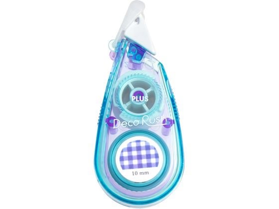 プラス デコラッシュ 太幅 10mm ギンガムチェック 51978 DC-080-1 1個(ご注文単位1個)【直送品】