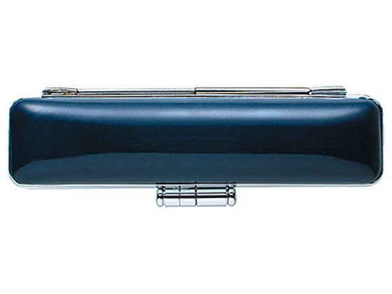 印鑑ケース パステルケース ネイビー 直径 12mm 1個(ご注文単位1個)【直送品】