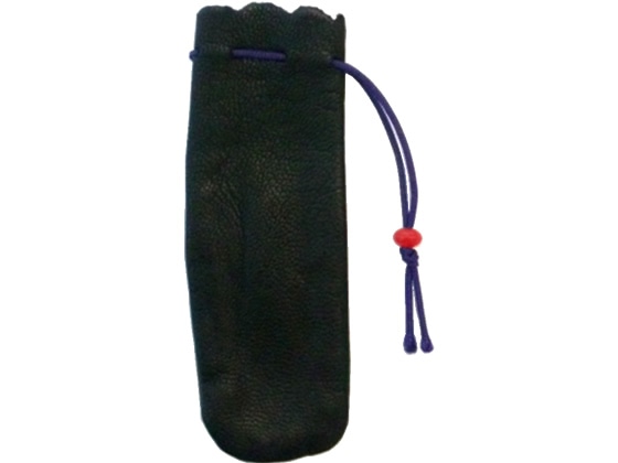 印鑑用皮袋 小 1枚(ご注文単位1枚)【直送品】