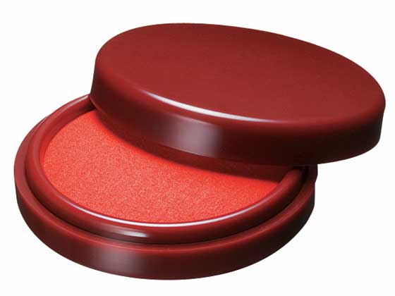 コクヨ 速乾朱肉 エコノミータイプ 50号 IP-50N 1個(ご注文単位1個)【直送品】