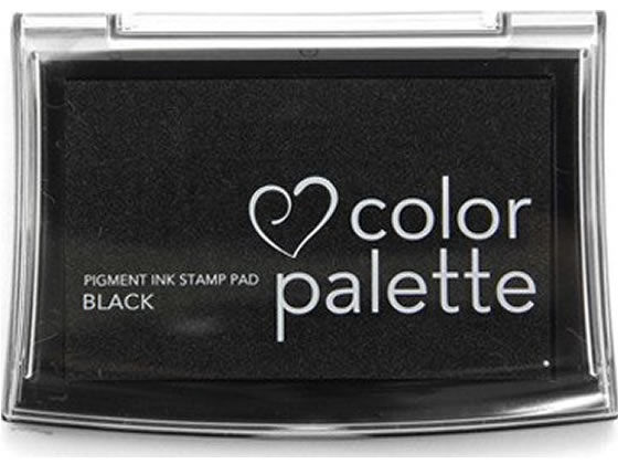 サンビー(ツキネコ) カラーパレット 単色 ブラック CP-82 1個(ご注文単位1個)【直送品】