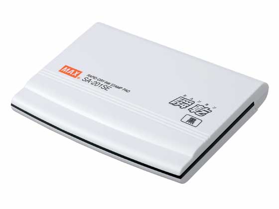マックス 瞬乾スタンプ台 中形 黒 SA-201SEカミバコ SA90210 1個(ご注文単位1個)【直送品】