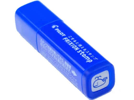 パイロット フリクションスタンプ くじら ブルー SPF-12-72L 1個（ご注文単位1個)【直送品】