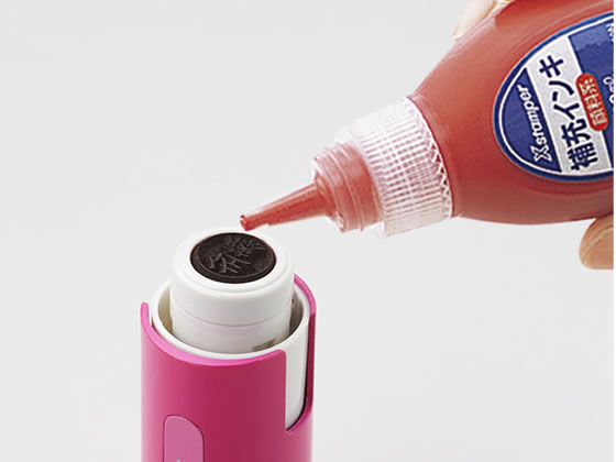 シヤチハタ キャップレス9N MO式 ブルー XL-CLN1 MO 1個(ご注文単位1個)【直送品】