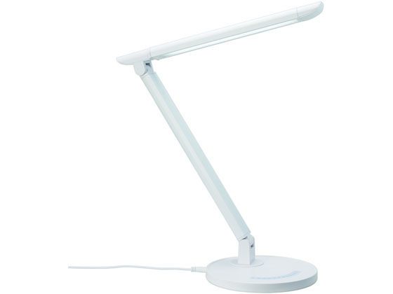 ヤザワコーポレーション 調光機能付 7W LEDスタンド白 SDLE07N12WH 1台(ご注文単位1台)【直送品】