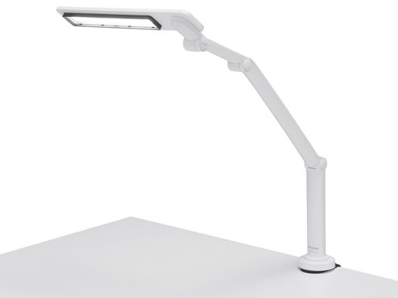 アイリスオーヤマ LEDデスクライト クランプタイプ 3000lx LDL-701CL-W 1台(ご注文単位1台)【直送品】