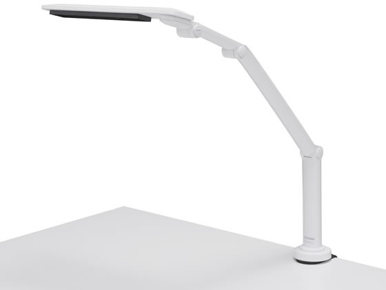 アイリスオーヤマ LEDデスクライト クランプタイプ 3000lx LDL-701CL-W 1台(ご注文単位1台)【直送品】